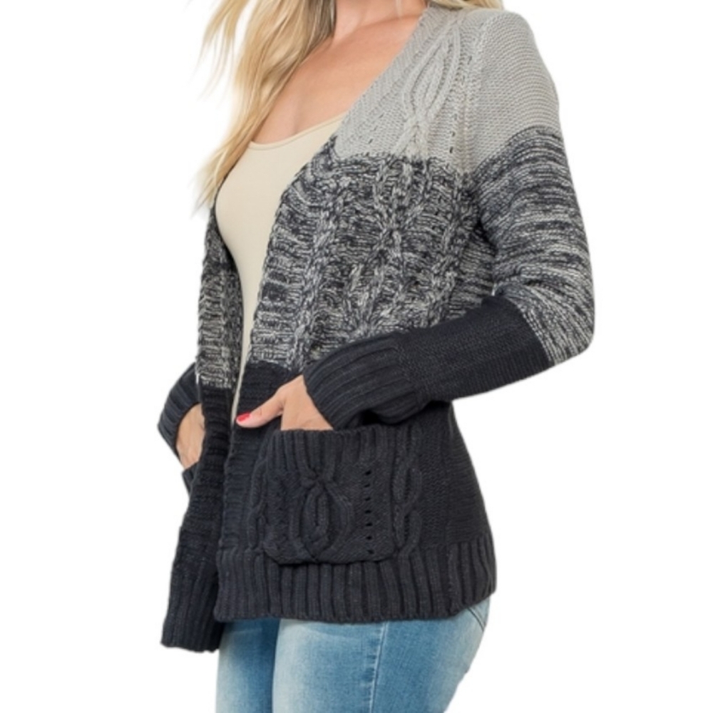 New Grey Cardigan